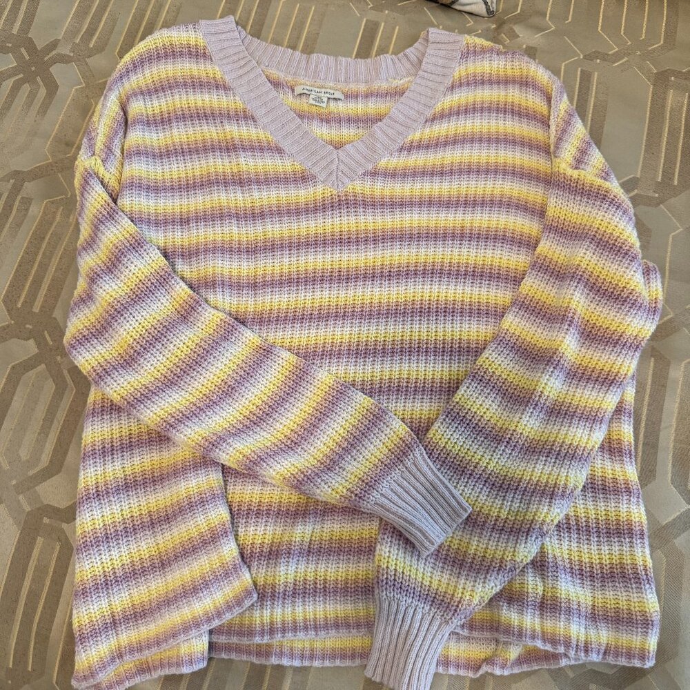 American Eagle Multicolor Lightweight Sweater Size XS/S